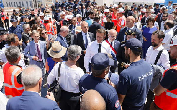 Macron lance l'Acte II de son plan "Marseille en grand"