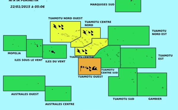 La dépression tropicale Niko arrivera aux Gambier cet après-midi