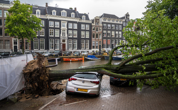 Deux morts aux Pays-Bas et en Allemagne, balayés par une très forte tempête estivale