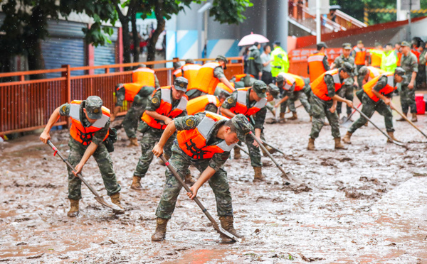 Des pluies torrentielles en Chine font au moins 15 morts