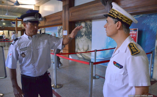 Lionel Beffre attentif à la sécurité aéroportuaire