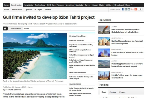 Tahiti Mahana Beach : les arguments pour séduire les investisseurs