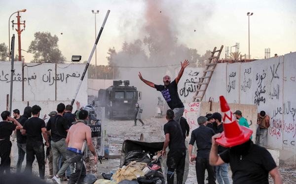 En Irak, l'ambassade de Suède à Bagdad incendiée lors d'une manifestation