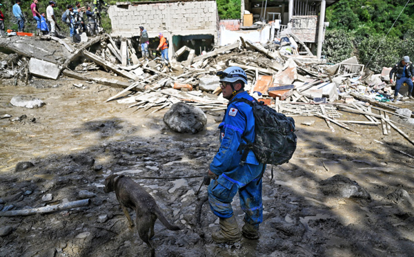 Colombie: 20 morts dans un glissement de terrain