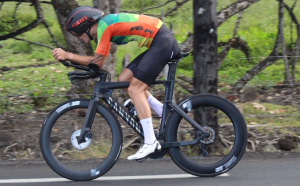 Taruia Krainer champion de Polynésie du contre-la-montre