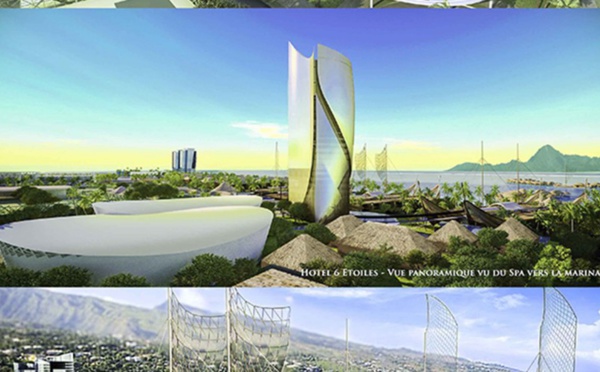 La vision du Tahiti Mahana Beach par le Group 70