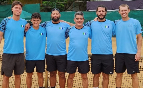 Premiers matchs pour Gillian Osmont en Coupe Davis