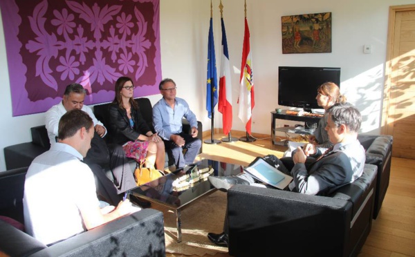 Entretien protocolaire avec Mme Heidi BOOTLE, Consule générale d’Australie en Nouvelle Calédonie