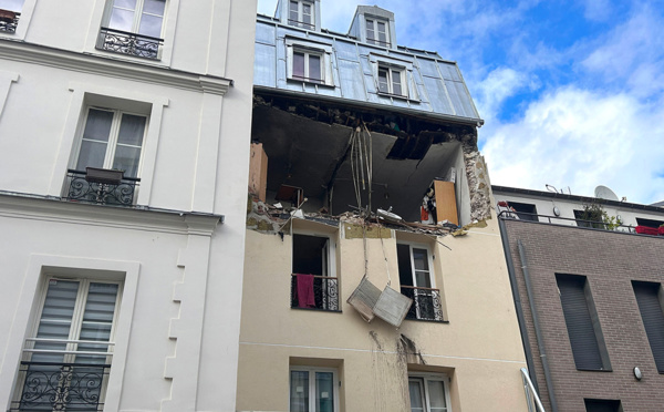 Paris: l'explosion dans un hôtel sans doute liée à des aérosols
