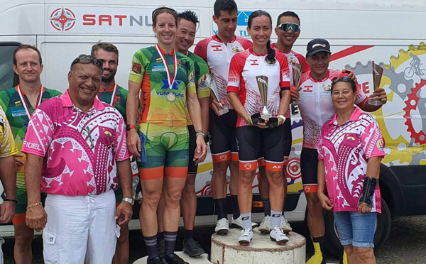 Pirae mixte champion du contre-la-montre par équipes