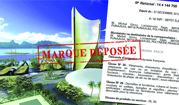 INPI : un inconnu dépose la marque "Mahana Beach" 