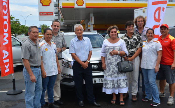 SHELL-PACIFIC : Béatrice gagne une voiture le jour de la Sainte Béatrice…un vendredi 13
