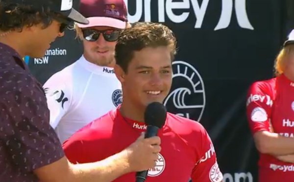 Surf – Hurley Australian Pro : Mateia Hiquily, 2ème, sera-t-il le nouveau Michel Bourez ?