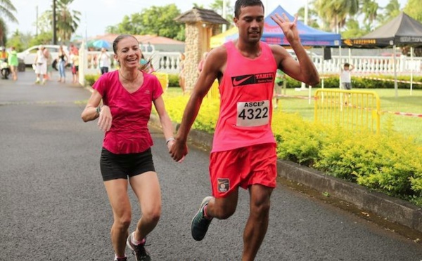 Course à pied – Saint Valentin : Et de quatre pour Winsy Tama, accompagné d’Elodie Menou.
