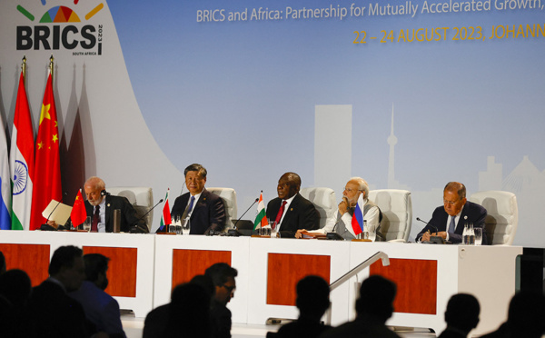 Expansion "historique" des Brics à six nouveaux membres