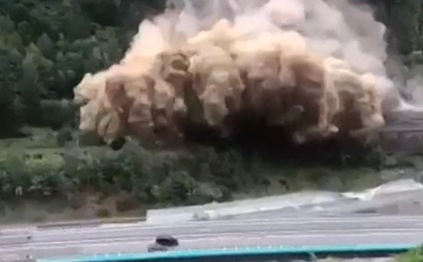 Trafic ferroviaire et routier très perturbé entre France et Italie après un éboulement en Savoie