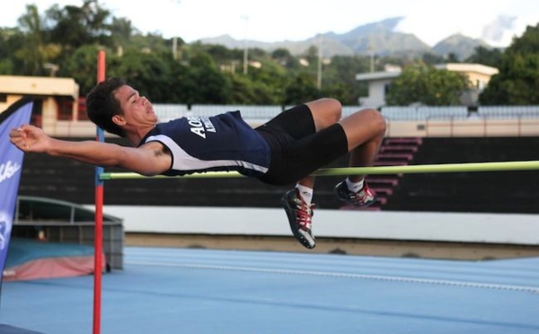 Athlétisme – 3ème compétition Milka : Record de Polynésie et meilleure performance française en saut en hauteur pour Teura Tupaia.