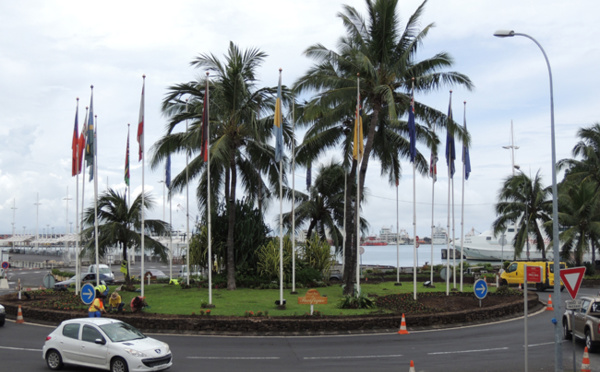 Le rond-point du Pacifique va disparaitre