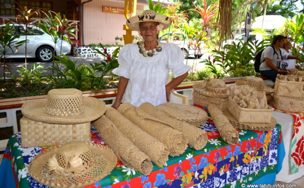 L'artisanat des Australes à l'honneur dans le hall de l'Assemblée