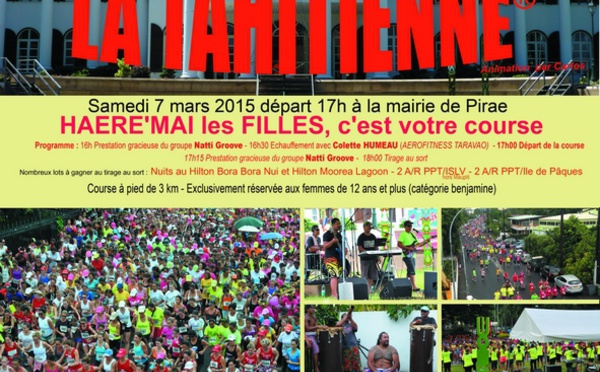 Course: Inscrivez-vous pour la Tahitienne jusqu'à vendredi