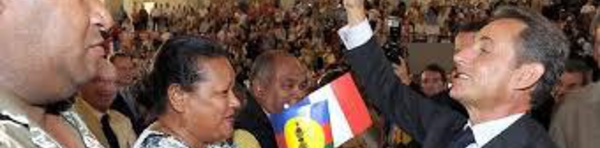 Pour Sarkozy, "l'intérêt des Calédoniens" est de rester dans la France