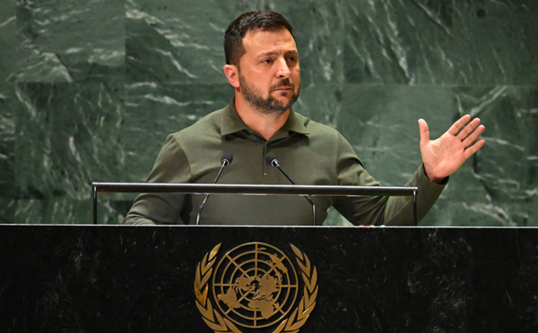 A l'ONU, Zelensky tente de rallier le monde entier derrière l'Ukraine