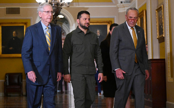 Zelensky à Washington pour s'assurer de la poursuite du soutien américain