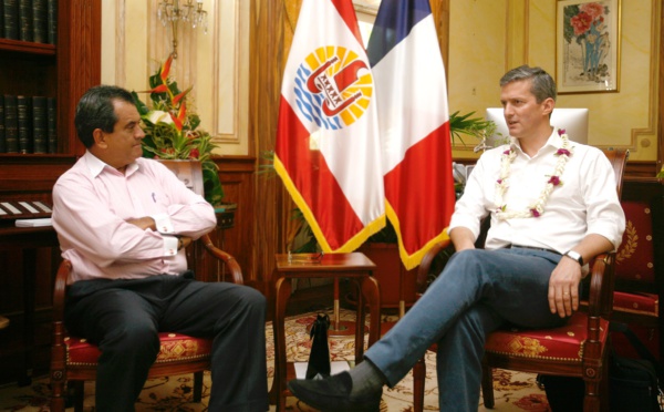 Visite du nouveau pdg d’EDT