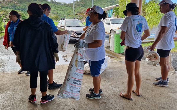 World Cleanup day à Bora Bora : tous unis contre les déchets