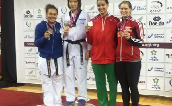 Taekwondo – Tournée du Golfe : Bilan positif pour Anne Caroline Graffe.