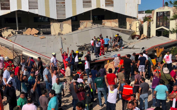 Mexique: au moins dix morts lors de l'effondrement du toit d'une église pendant une messe