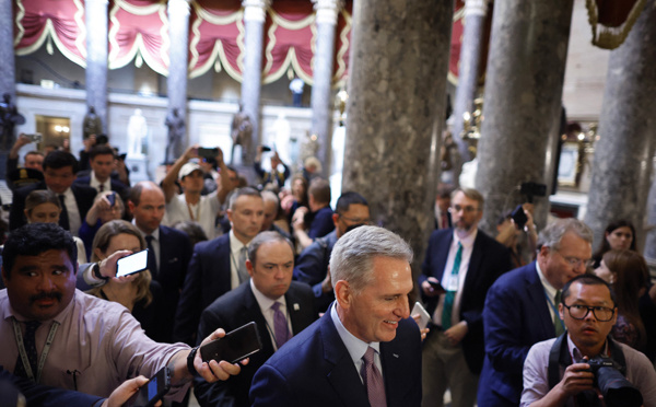Le chef républicain Kevin McCarthy destitué, une première dans l'histoire des Etats-Unis