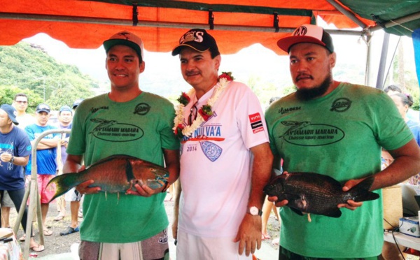 Soutien à la délégation polynésienne pour les Oceania de pêche sous-marine