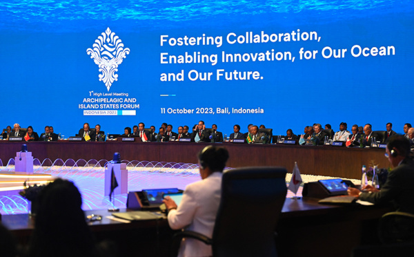 Changement climatique: à Bali, les nations insulaires renforcent leur solidarité