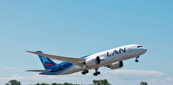 Lan Chile en Boeing 787-8 Dreamliner à partir de septembre