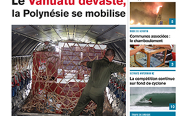 TAHITI INFOS N°375 du 16 mars 2015