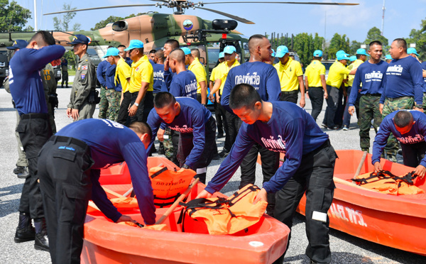 Inondations en Thaïlande: cinq morts, de nouvelles pluies attendues