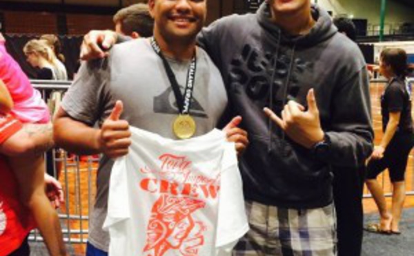 Grappling « New Zealand national no gi 2015″ :  Encore une médaille d’or pour Henri Burns