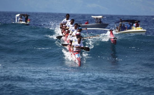 Va’a V6 – Le ‘Défi’ : la 1ère course de la saison remportée par Opt est une réussite. (DIAPORAMA)