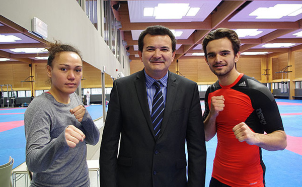 René Temeharo rencontre l’élite du sport polynésien à l’INSEP