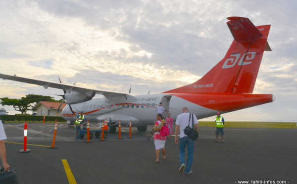 Air Tahiti : 5000 sièges à 50% de réductions en plus en 2015 