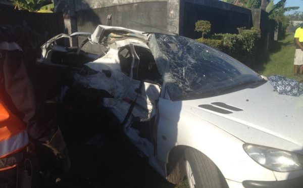 Deux morts sur la route dans un choc frontal à Mataiea