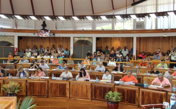 La convention pour le RST adoptée par les représentants, les amendements des pro-Flosse rejetés