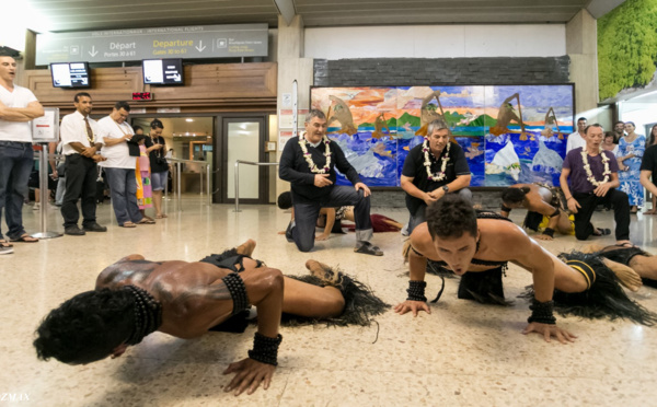 Jean-Marie Bigard est arrivé à Tahiti