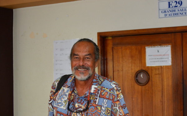 Teiki Pambrun de nouveau poursuivi en justice