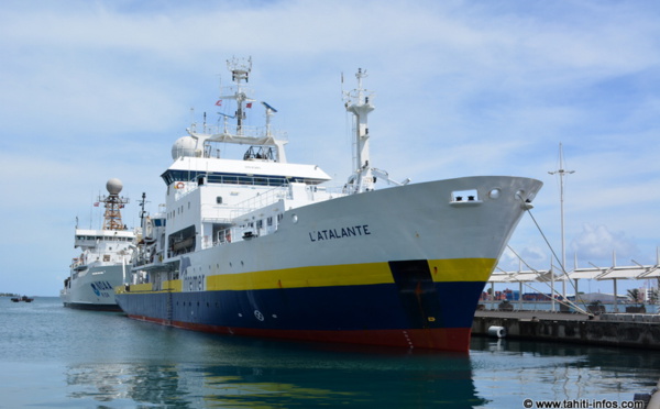 L'Atalante : un navire scientifique pour cartographier le sol de notre océan