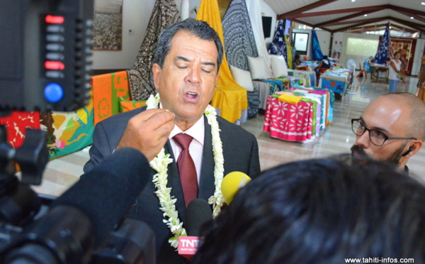 Tahoera'a : "Je crois qu’il faut arrêter de raconter des mensonges", lance Fritch à Flosse