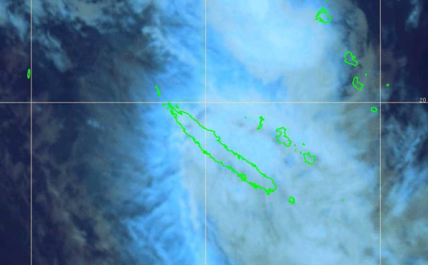 Alertes pour fortes pluies sur la Nouvelle-Calédonie