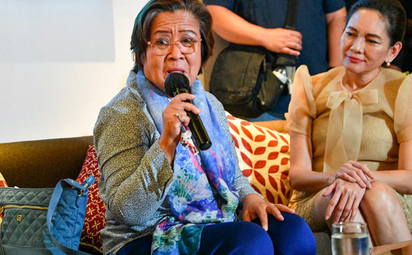 Philippines: la militante des droits humains Leila de Lima libérée sous caution