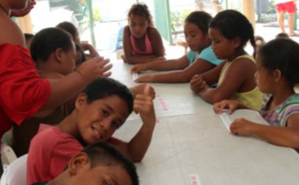 Vacances studieuses et sportives pour une soixantaine d'enfants de Papeete